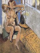 Henri Matisse Nude Spanish Carpet (mk35) oil painting